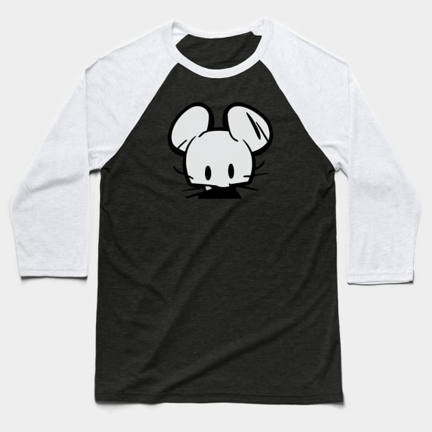 Hollow mouse Baseball T-Shirt by stkUA